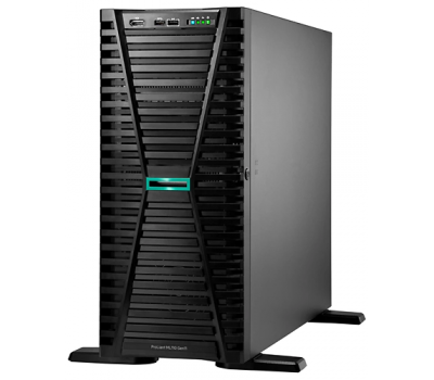 Сервер HPE ProLiant ML110 Gen11 1x Xeon 3508U 8-Core 2.1GHz, 1x 32GB-R, Intel VROC, 4LFF, 2x 2TB SATA HDD, 2x 1000W